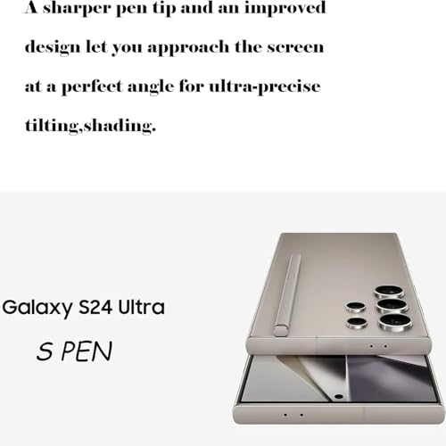 Image of Galaxy S24 Ultra S Pen Replacement For Samsung Galaxy S24 Ultra Stylus Pen,0.7Mm Fine Tip For Precision,Us Version,Ej-Ps928Byegus,Withoutbluetooth(Light Gray)