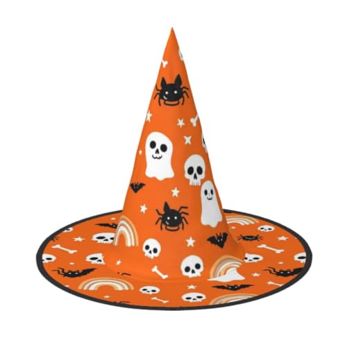 MPSQKDCUP Oversized Boho Spooky Halloween Festival Decorative Hat 3 Pcs