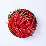 Thai-Chili (Zipfelmützenchili) 20 Samen (Frucht sieht aus wie eine Zwergenmütze) Super würzig (Thai-Chili)
