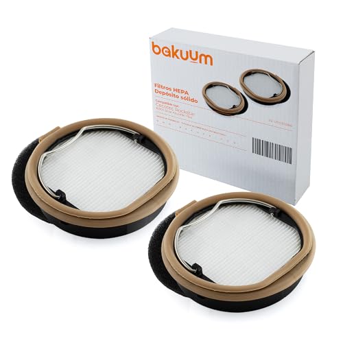 BAKUUM Cecotec Conga Rockstar 10500 Pack de 2 filtros solares AquaPet Flex. Alta eficiência para aspirador vassoura