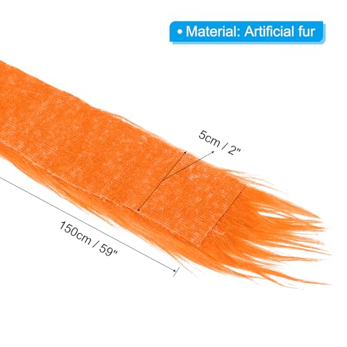 PATIKIL Plush Faux Fur Fabric Precut Strips - Image 2