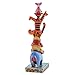 Enesco Disney Traditions by Jim Shore Winnie The Pooh, Eeyore, Tigger and Piglet Built by Friendship Stacked Figurine, 8.11 Inch, Multicolor