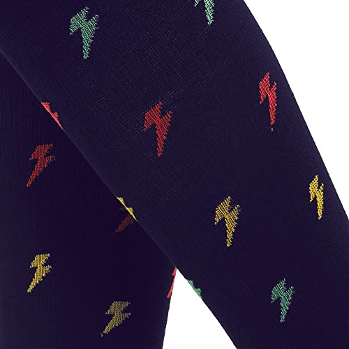 Mi-Bas Unisexes Solidea Socks for You Flash à Compression 18-24 mmHg - 3