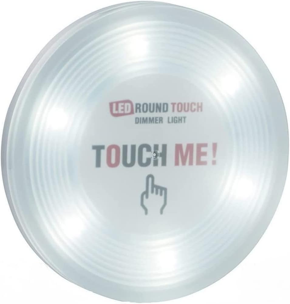 YQBEST Large Super Bright Cordless 6LED Dimmable Touch Light Battery