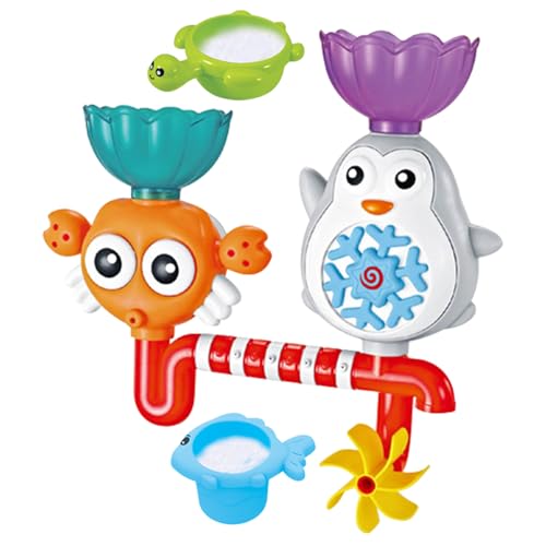 Suction Cup Water Toys | Interactive Sensory Educational - Multicolored Preschool Learning Toys | for Preschool Boys Girls Birthday Easter Home Travel Bathtub Summer