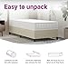 vidaXL Pocket Spring Mattress Medium Firm 100x200 cm - 7 Zones - Foam Layers - Washable Cover