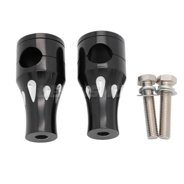 Rehausseurs de guidon moto 25mm indispensables pour vos road trips en Sportster