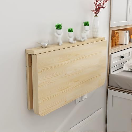 Table murale pliante pour petit appartement et studio exigus