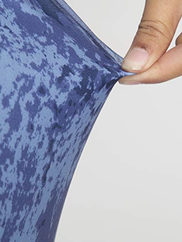 Image of Cortina Printed Water Can Cover | Dispenser Bottle Protector | Polyester Material | Elastic Closure | Environmental Friendly | Digitally Printed | 45cm x 42cm x 43cm | 20 Lts | 2Pc | Blue & Beige