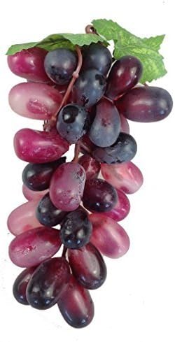 Bunch of Decorative Artificial Grapes 19 cm Decorative