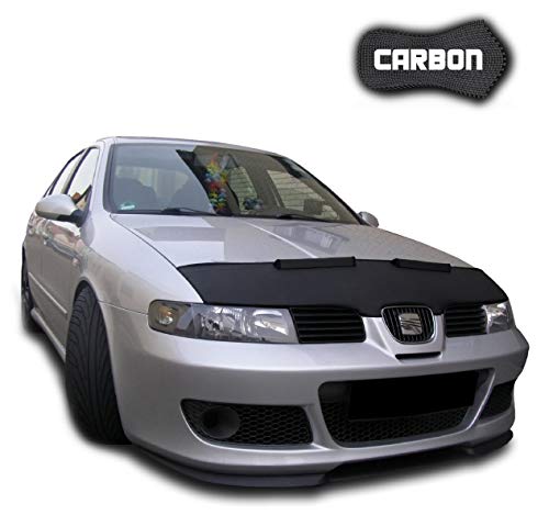 Protector de Capo para Leon 1 Toledo 1M CARBON Bra Protectores Capot Coche máscara Tuning NUEVO