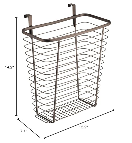 iDesign-Steel-Over-The-Cabinet-Waste-Basket-or-Storage-Bin-The-Axis-Collection-71-x-122-x-142-Bronze