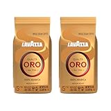 Lavazza Qualita Oro Italian Coffee Whole Beans 2.2 Pound - Pack of 2