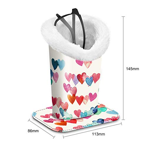 image for Fintie Plush Lined Eyeglasses Holder, Glasses Stand Case, Anti-scratch