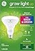 GE Grow Light LED Indoor Flood Light Bulb, Balanced Light Spectrum for Seeds and Greens, 9 Watts, Medium Base (Pack of 1)