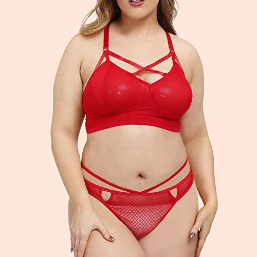 Seks & sensualiteit Sexy Ondergoed Set Porno Vrouwen Sexy Lingerie Kanten Beha Slips Transparante G-String Femme Erotische Kostuum XL-3XL - Image 5
