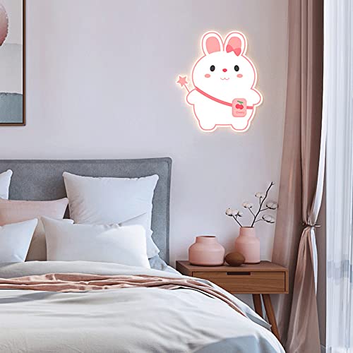 Lumière d'ambiance lapin pour accompagner les nuits de votre princesse - 4