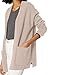 Amazon Brand - Daily Ritual Women's Ultra-Soft Milano Stitch Patch-Pocket Boyfriend Cardigan Sweater, Blush, Medium