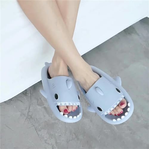 Sandales à la maison pour couple parfaites pour la douche en bleu - 4