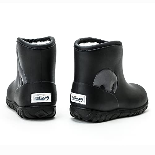 Rockrooster Little Kid Rain Boots For Boys&Girls, Pu Soft Comfortable And Light Weight Insulated Wool Lining Rain Shoes(101960 Little Kid 11) #TOP4