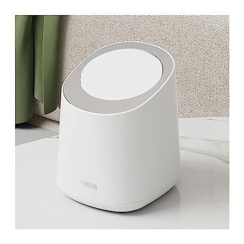 Cubo de basura pequeño de escritorio para coche y rincón del dormitorio