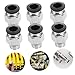 GANAZONO 10pcs Npt Push to Connect Pneumatic Fittings Quick Connect Air Hose Connectors Air Fittings for Efficient Industrial Use Direct Push Design for Easy