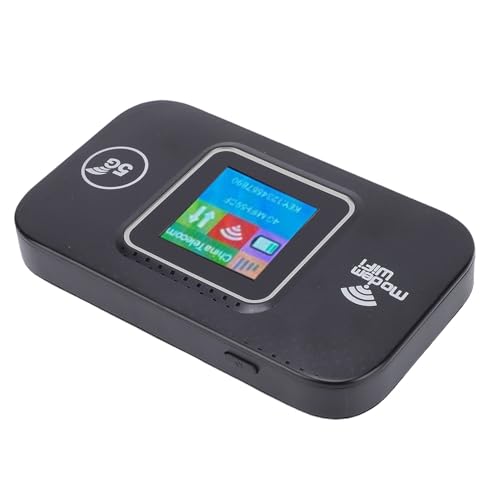 Image of 5G LTE Mobile Hotspot Router, High Speed 300Mbps 4G 5G Portable WiFi with WPA WPA2 Encryption, for Smartphones Laptops Smart TVs