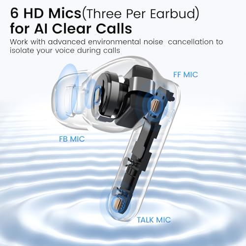 HAYLOU Mori Pro ANC Earbuds, Bluetooth Wireless Earbuds, 28H Playtime, IPX4 - image 6