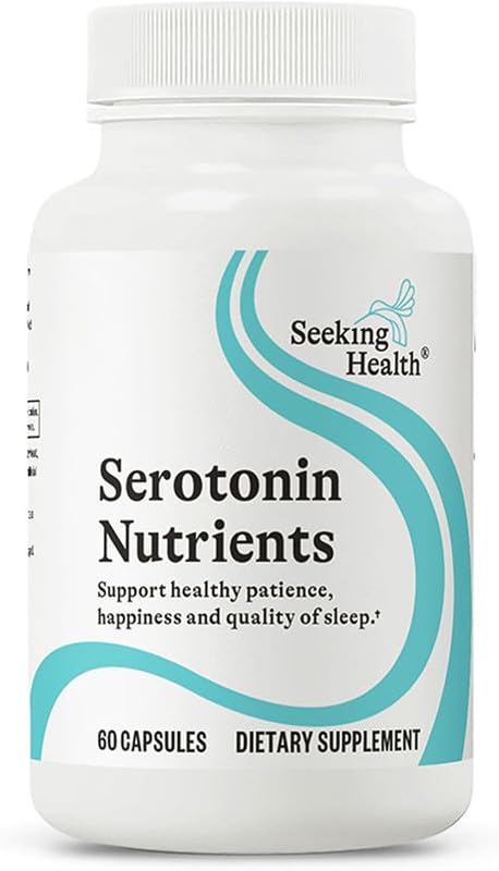Seeking Health Serotonin Nutrients, Supports Healthy Sleep, 5-HTP Supplement with Vitamin B6 and Saffron Extract, Vegan and Vegetarian (60 Capsules) | High Strength Herbal Supplement | Clean Label Ayurvedic Wellness-picture-13