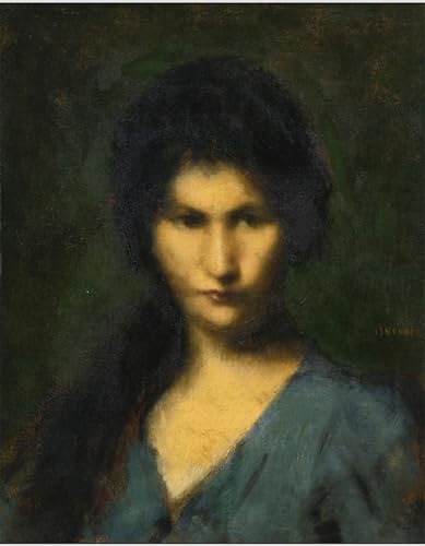 Tableaux Peinture sur Toile Portrait Henner 60x90cm Décoration