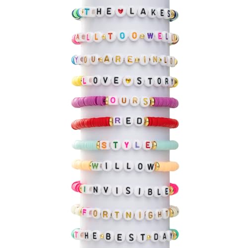 11 PCS Friendship Bracelets, Inspired Bracelets Set, Friendship Bracelets for Fans Women