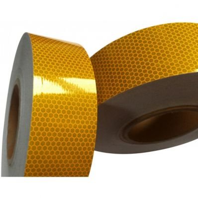 Nastro Adesivo Riflettente 50mm X 5m - Catarifrangente Per Auto, Moto E Biciclette - Foto 8