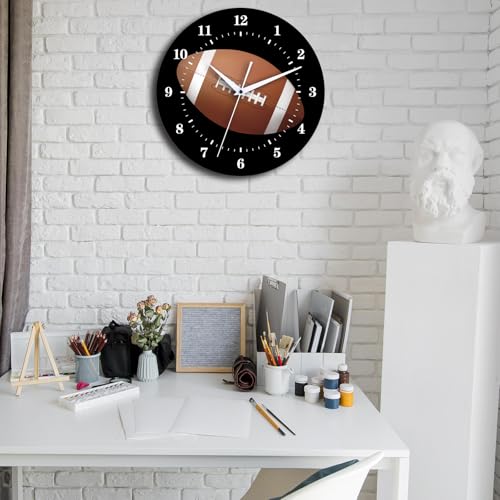 Cigera AMERICA FOOTBALL WALL CLOCK S With Silent Clock Movement And Battery Operated thumb #4