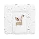Ceba Baby® Wickelauflage 75x72 cm – Weiche Wickeltischauflage für Jungen & Mädchen – Wasserdicht & Abwaschbar – OEKO-TEX® 100 – Made in EU - Giraffe
