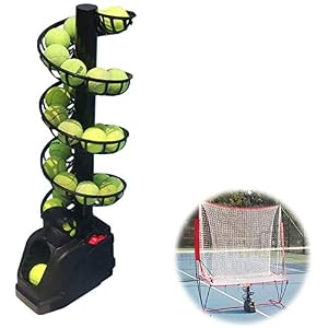 Tennis Ball Machine Exercise Outdoor draagbare Self-Study Praktijk Training Tool Training Gear Serveer Tafeltennis…