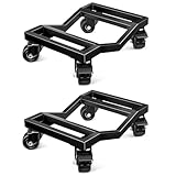 KEDSUM 2 Pack Car Dolly, 3000 LBS Car Wheel Dolly, Heavy Duty Vehicle Dolly, Double V-Shaped Design Used for Moving Cars, Sports Car, SUV, Motorcycles