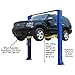 Atlas Automotive Equipment 9KOHX 2-Post Vehicle Lift, Overhead Hoist, 12' Minimum Ceiling Height, Clear Floor Design, 9,000lb Capacity, Dual-Point Lock Release, Dual Hydraulic Chain Drive Cylinders
