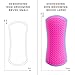 Tangle Teezer Pet Teezer Fellpflegebürste für große Hunde – Hundebürste für Trocken- oder Badegebrauch – Die perfekte Bürste für Hunde – Blau & Pink