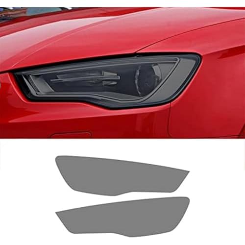 Film de protection phare voiture Audi A3 en TPU noirci finition premium pour extérieur