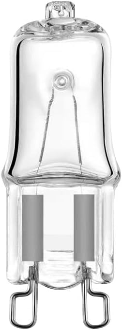 G9 Halogen Bulb for Microwave and Oven Dimmable Warm White 2800K 480LM Lamp Replacement 5PCS,40W,110V 1pcs
