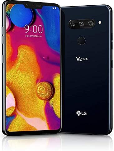 LG V40 ThinQ 64GB Aurora Black - Sprint(Renewed)