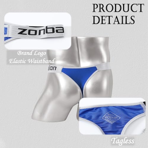 JINSHI Men's Thong Underwear Sexy Bulge Pouch T-Back Briefs Man Silk Low Rise Sport Stretchy Underwears Tangas4