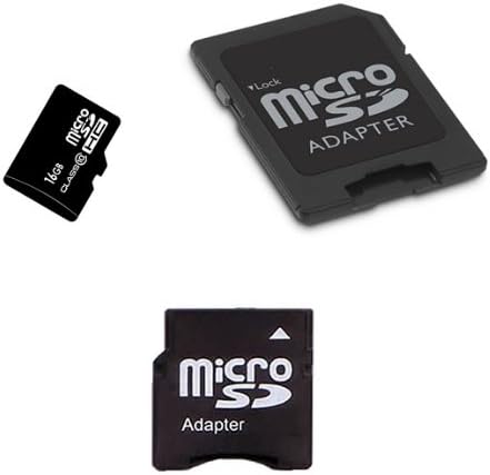 Komputerbay 16GB Class 10 MicroSD SDHC Card with Micro SD Adapter/Mini ...