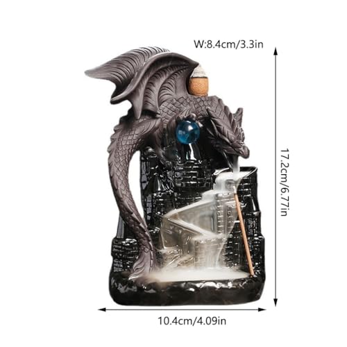 Accompagnez vos séances de méditation avec le brûleur d'encens dragon - 3