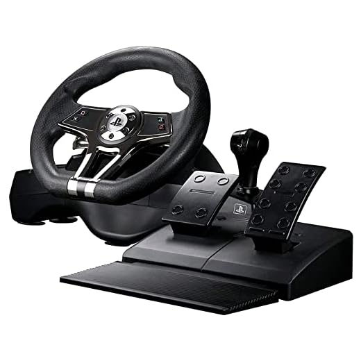 Hurricane Gaming Steering Wheel With Pedals PS4/PS3