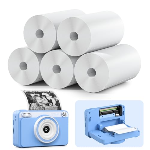 GREENKINDER 5 Rollen Druckpapier für Kinderkamera, Sofortdruck Thermopapier, Nachfüllpapier für Kinderkamera, Sofortbildkamera Druckpapier für Kinder(Für die Sofortdruckkameras des Modells H10) GREENKINDER 5 Rollen Druckpapier für Kinderkamera, Sofortdruck Thermopapier, Nachfüllpapier für Kinderkamera, Sofortbildkamera Druckpapier für Kinder(Für die Sofortdruckkameras des Modells H10)