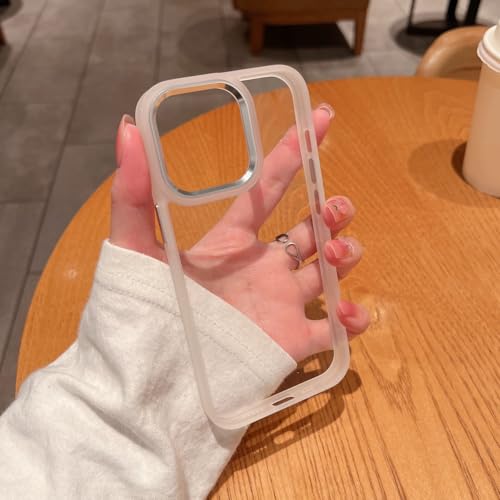 Coque de luxe en métal pour iPhone 13 de protection antichoc transparente - 2