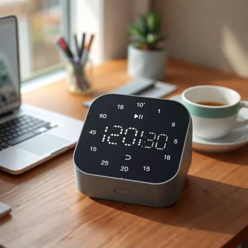 Image of CBK 199 Minute 60 Second Touch Display Digital Kitchen Timer, Manual Countdown Kitchen Timer,Digital Cooking Timer Counter Clock for Seniors, Adult and Kids to Use