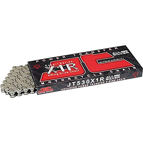 Chaîne transmission 530 X-ring JT pignons pour moto pas de 530 118 maillons