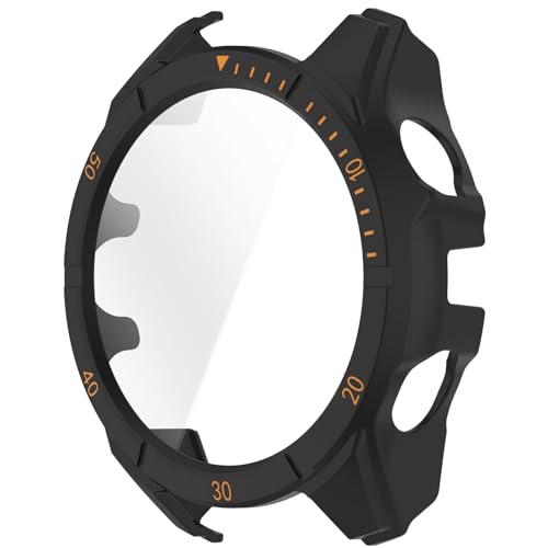 Coque avec protecteur d'écran pour Garmin Tactix 8 AMOLED 51mm